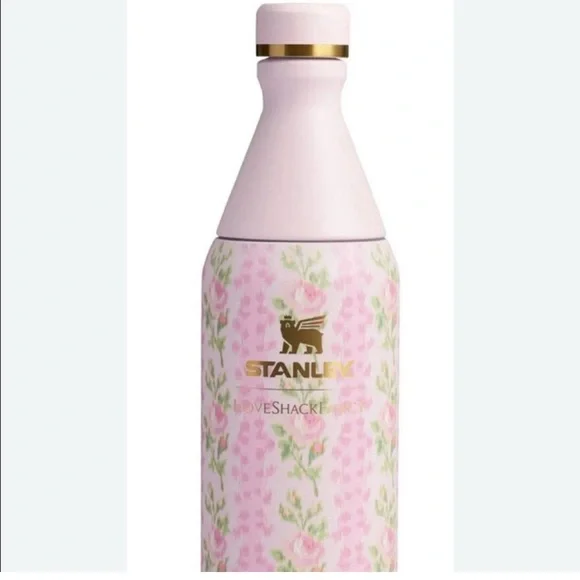 Love Shack Fancy x Stanley 20oz All Day Slim Blooming Heirloom New - Picture 2 of 10